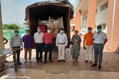 Arrival of supplies in Vidisha, Madhya Pradesh